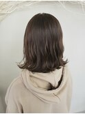 切りっぱなし+アッシュ☆