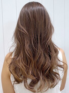 アイティー バイ アルバム 中野店(IT by ALBUM) ハイライトグラデーションロング_セミウェットウェーブ_ba307333