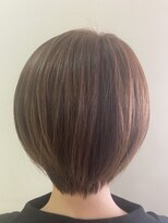 ビューティーヘアサロン アングル 八戸ノ里店(Beauty Hair Salon angle)&nbsp;カッコいいが印象的なショートボブスタイル