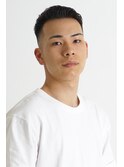 ワイルドアップバングスキンフェードサイドパーマショートN4