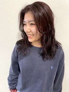 リタ(LITA) 【LITA】顔まわりレイヤー×レッドブラウン