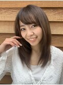 【全世代OK】スリークストレートで大人っぽ!