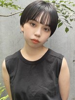 コクーン(Cocoon)&nbsp;トレンドマッシュ#前髪#マチルダボブ#ピンクベージュ