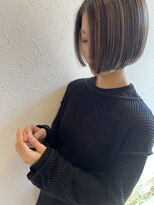 ミリ(milli.) 前髪なしミニボブ