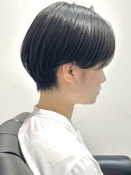 ジエクト 本店(The Ect) マッシュショート×簡単スタイリング×センターパート