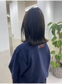 外ハネスタイル!