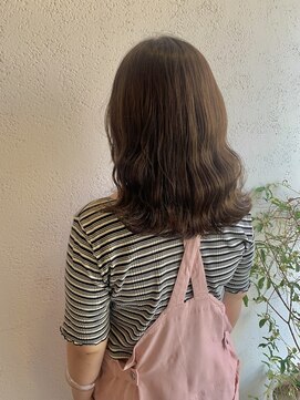 ドット ヘアー(dot.hair) ツヤツヤベージュブラウン