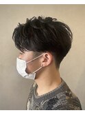 【 町田 / Luxo by Afinar 】 刈り上げセンターパート