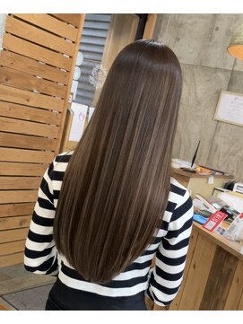ヘアカロン 熊本本店(Hair CALON) ベージュハイライトカラーケアブリーチ