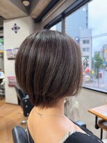 ビスイル 秋葉原店(Vis ill)&nbsp;ショート/グレージュ/韓国/髪質改善/ハイライト