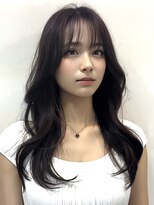 ミレバイジェニー (mirae by geny)&nbsp;シースルーバングレイヤーロングs