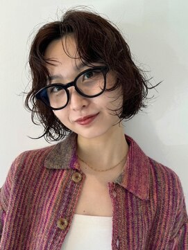 セーヌパス(CEINE PATH) レイヤーボブのニュアンスパーマ