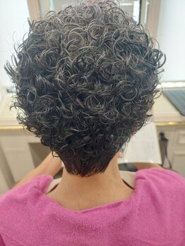 パームパム 成増店(PermPam)の写真/【成増徒歩0分】骨格やくせ毛をカバー&髪を自然にボリュームアップできるパーマが大人女性に大人気♪