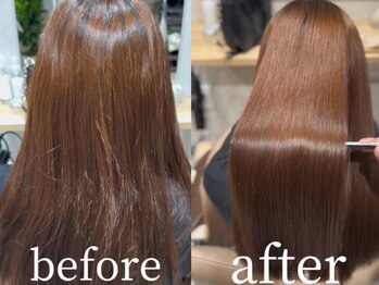 シア たまプラーザ(sia)の写真/【たまプラ初◎美髪矯正】最新の薬剤と技術で「美髪」を叶えます！【たまプラーザ/髪質改善/縮毛矯正】