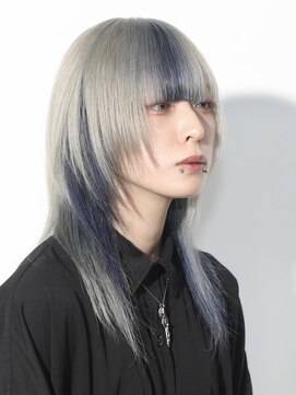 ガルテ(GARTE) 韓国風ウルフカット/顔周りカット/インナーカラー/ウルフヘア