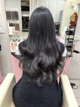 シーズン 大阪(SEASON) 【エクステ】ブルーブラック/韓国ヘア/エクステ専門店大阪