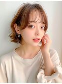 メルティカラー 小顔くびれカット ボブルフ