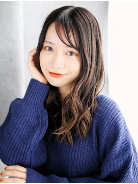 ロメオ (ROMEO) シースルーバングのMIXカール『ＲＯＭＥＯ八王子』