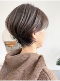 40代50代60代ひし形くびれ★美しいショートオリーブベージュ