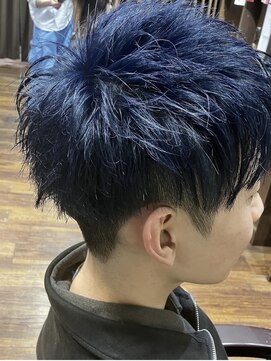 ランソ 新宿(RUNSO) 刈り上げセンターパートX刈り上げセンターパート