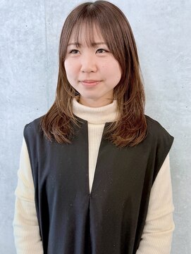 モリオ(morio) 大人のこなれ感×フェイスレイヤーでつくるミディアムヘア