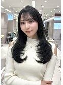《高橋大》20代30代40代レイヤー小顔ナチュラル前髪あり後れ毛63