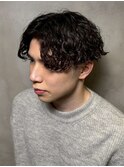 メンズカット ツイスパ マッシュ メンズパーマ 刈り上げ