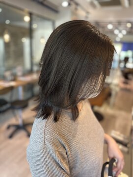 ベーグルヘアーアンドアイ(BAGEL.hair&eye) 暗めグレージュカラー