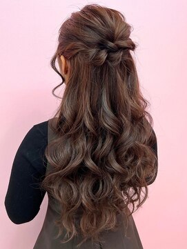 シーズン 大阪(SEASON) ヘアセット】ハーフアップ/カジュアルアレンジ/梅田駅