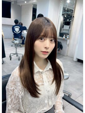 ハオ(hao) 【hao渋谷】透明感ココアブラウン×ラフカール