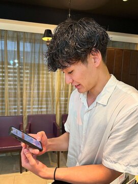 ソワンドゥ ブレス カルム 西中島店(soin de brace calme) メンズパーマ×ソフトツイスト