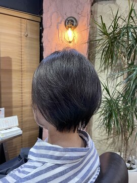 ロッソバイアルター 鎌取(ROSSO by aL-ter) 【くびれヘア/アプリコットオレンジ/ハイライト】千葉香奈