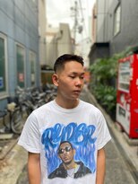 クフィア メンズヘアー カンポ 天王寺店(CUFFIA MEN'SHAIR CAMPO)&nbsp;スパイキーショートスパイラルパーマスキンフェードサーフカール