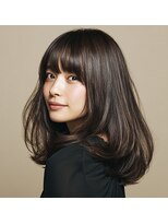 フラッグ(flag) ナチュラル艶×チョコレートブラウン|髪質改善トステアカラー