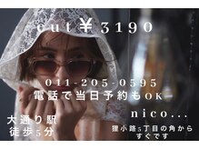 ヘアスタジオニコ(hair studio nico...)