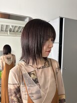 イル 天神大名店(ill)&nbsp;ピンクブラウン/ボブ/ボブレイヤー