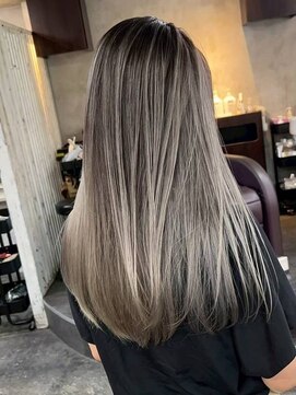 アポロ 横浜駅店(apollo) バレイヤージュ/シャドールーツ/ブリーチカラー/レイヤーカット