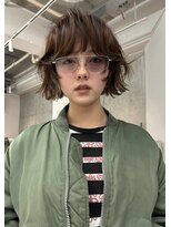 シティ(sity.)&nbsp;天神　レイヤーカット　顔まわりレイヤー　艶カラー