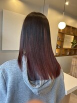 ティエラ(TIERA)&nbsp;ケラチントリートメント×カシスピンクカラー
