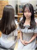 髪質改善ストレートでつくる小顔ローレイヤー/名古屋名駅