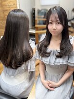 ルアナ 名古屋店(Luana) 髪質改善ストレートでつくる小顔ローレイヤー/名古屋名駅