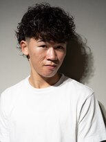ヘアカフェ ブーン(Hair Cafe Boon)&nbsp;プードルパーマ×刈り上げ｜強めカール