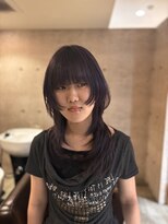 ブロッサム 池袋店(Blossom) ウルフカット/グレージュ/デザインカラー/池袋