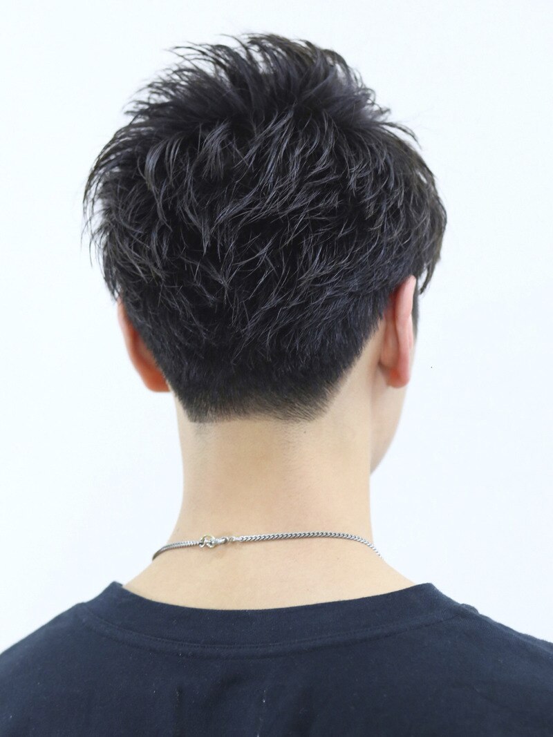 グリースで決める！ワイルドクラッシュショート：L024252214