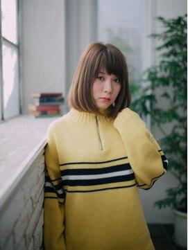 エマージュ 池袋東口店(Emerge) 小顔 効果☆重めショート【池袋/池袋/池袋/池袋駅/池袋/池袋駅