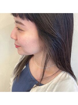 ファヴォリ(favori) 【favori 自由が丘】もみあげポイントハイライトカラー