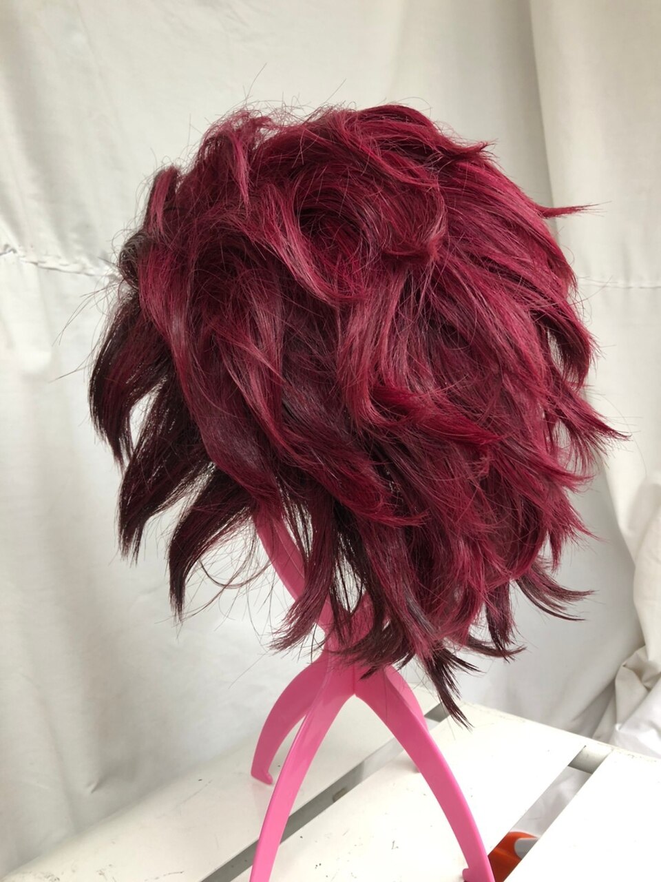 鬼滅の刃 竈門炭治郎風ウィッグカット＆セット：L090353996｜ミミック