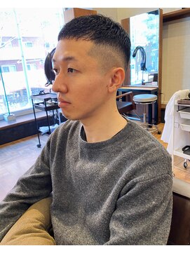 アイリーヘアデザイン(IRIE HAIR DESIGN) 【IRIE HAIR赤坂】クロップスタイル×フェードスタイル