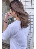 根元が伸びても自然☆大人気☆シャドールーツカラー