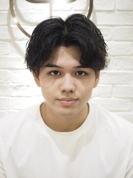 ヨシザワインク プレミアム 横浜 桜木町店(YOSHIZAWA Inc. PREMIUM) スパイラルリバースパーマツーブロックセンターパート